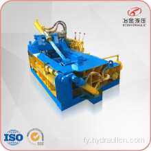 Hydraulike ôffalmetaal Sawdust Baler -masine